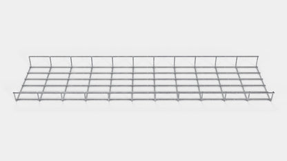 Altezza del traliccio 110 cm, profondità 5 cm, dimensione delle maglie 5 x 10 cm