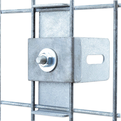 Gabiona - Klammer mit Zaunhalter, 5 x 10cm