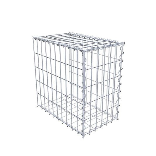 Grown-on gabion type 2 50 cm x 50 cm x 30 cm (L x H x D), mesh size 5 cm x 10 cm, spiral