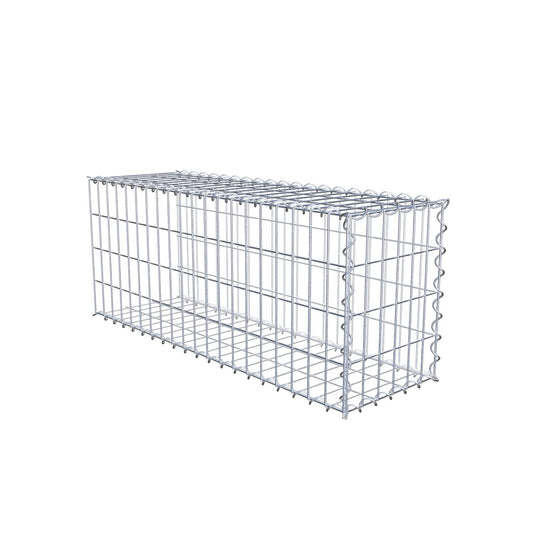 Gabion modulaire type 2 100 x 40 x 30 cm – Maille 5 x 10 cm – Acier galvanisé