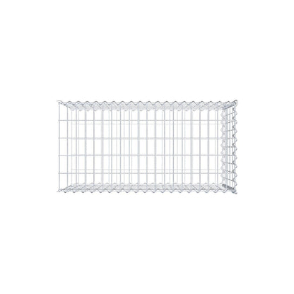 Gavión complementario tipo 2 100 cm x 50 cm x 50 cm (L x A x P), malla 5 cm x 10 cm, espiral