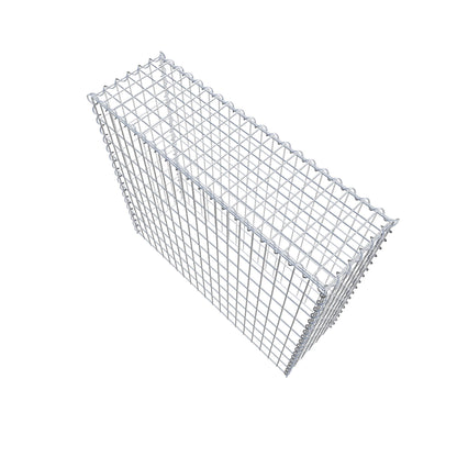 Opvokset gabion type 3 100 cm x 90 cm x 30 cm (L x H x D), maskestørrelse 5 cm x 10 cm, spiral