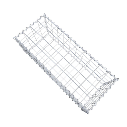 Gabion 100 cm x 40 cm x 40 cm (L x H x P), mailles 10 cm x 10 cm, spirale