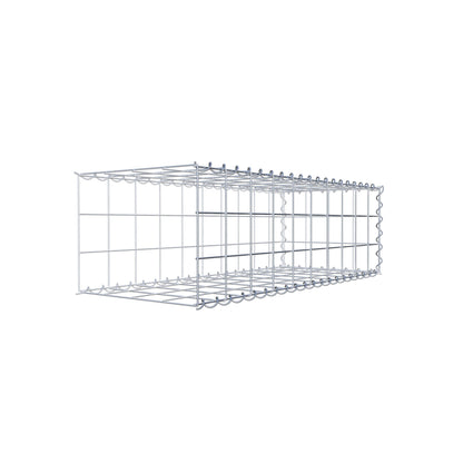 Extra gabion typ 2 100 cm x 30 cm x 40 cm (L x H x D), maskstorlek 10 cm x 10 cm, spiral