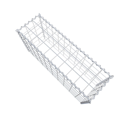 Påväxt gabion typ 3 100 cm x 50 cm x 30 cm (L x H x D), maskstorlek 10 cm x 10 cm, spiral