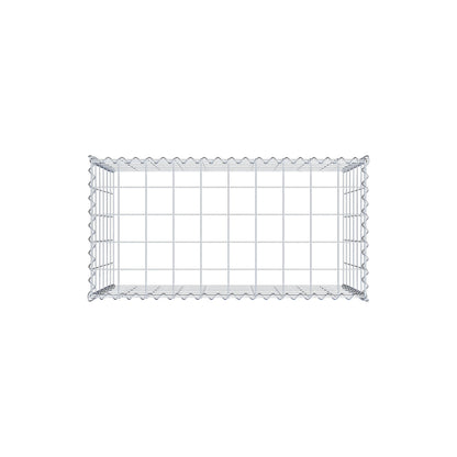 Gavión complementario tipo 3 100 cm x 60 cm x 50 cm (L x A x P), malla 10 cm x 10 cm, espiral