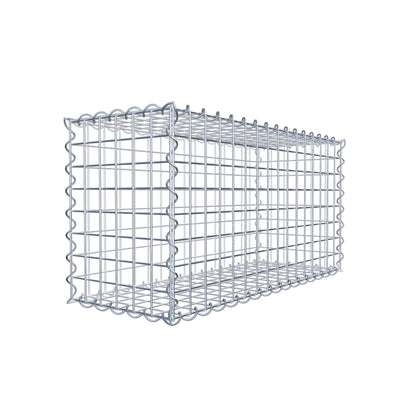 Gabion 80 cm x 40 cm x 30 cm (L x H x D), mesh size 5 cm x 5 cm, spiral