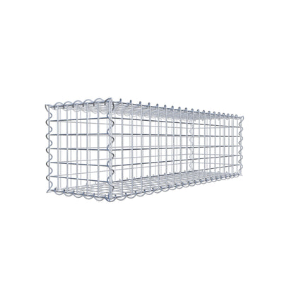 Gabion 100 cm x 30 cm x 30 cm (L x H x D), mesh size 5 cm x 5 cm, spiral
