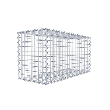 Gabion 100 cm x 50 cm x 40 cm (L x H x D), maskstorlek 5 cm x 5 cm, spiral