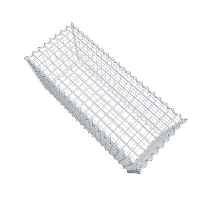 Gabion 100 cm x 50 cm x 40 cm (L x H x D), maskstorlek 5 cm x 5 cm, spiral
