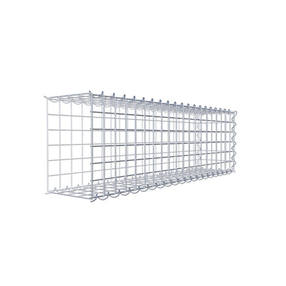 Gabion rapporté type 2 100 cm x 30 cm x 20 cm (L x H x P), mailles 5 cm x 5 cm, spirale