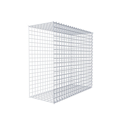 Gabbione aggiuntivo tipo 2 100 cm x 90 cm x 40 cm (L x H x P), maglia 5 cm x 5 cm, a spirale