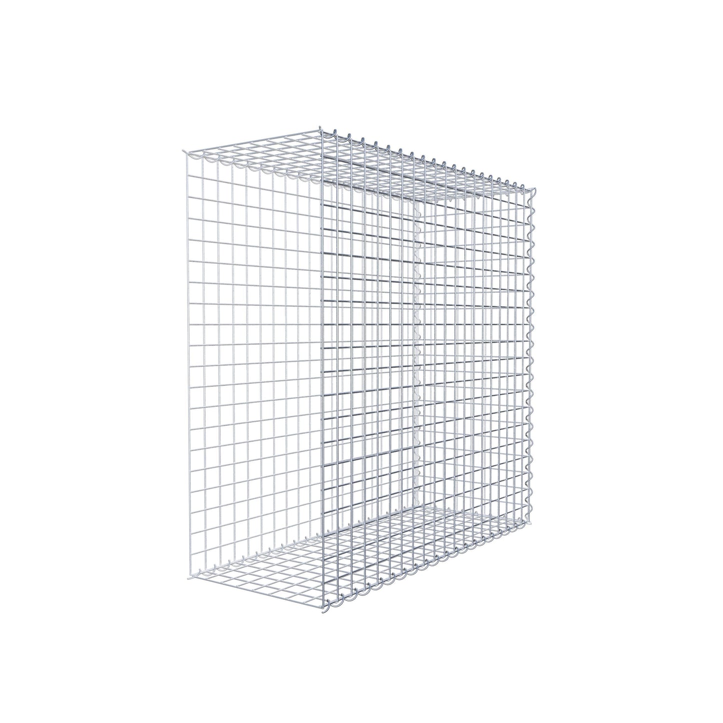 Gavión complementario tipo 2 100 cm x 100 cm x 40 cm (L x A x P), malla 5 cm x 5 cm, espiral