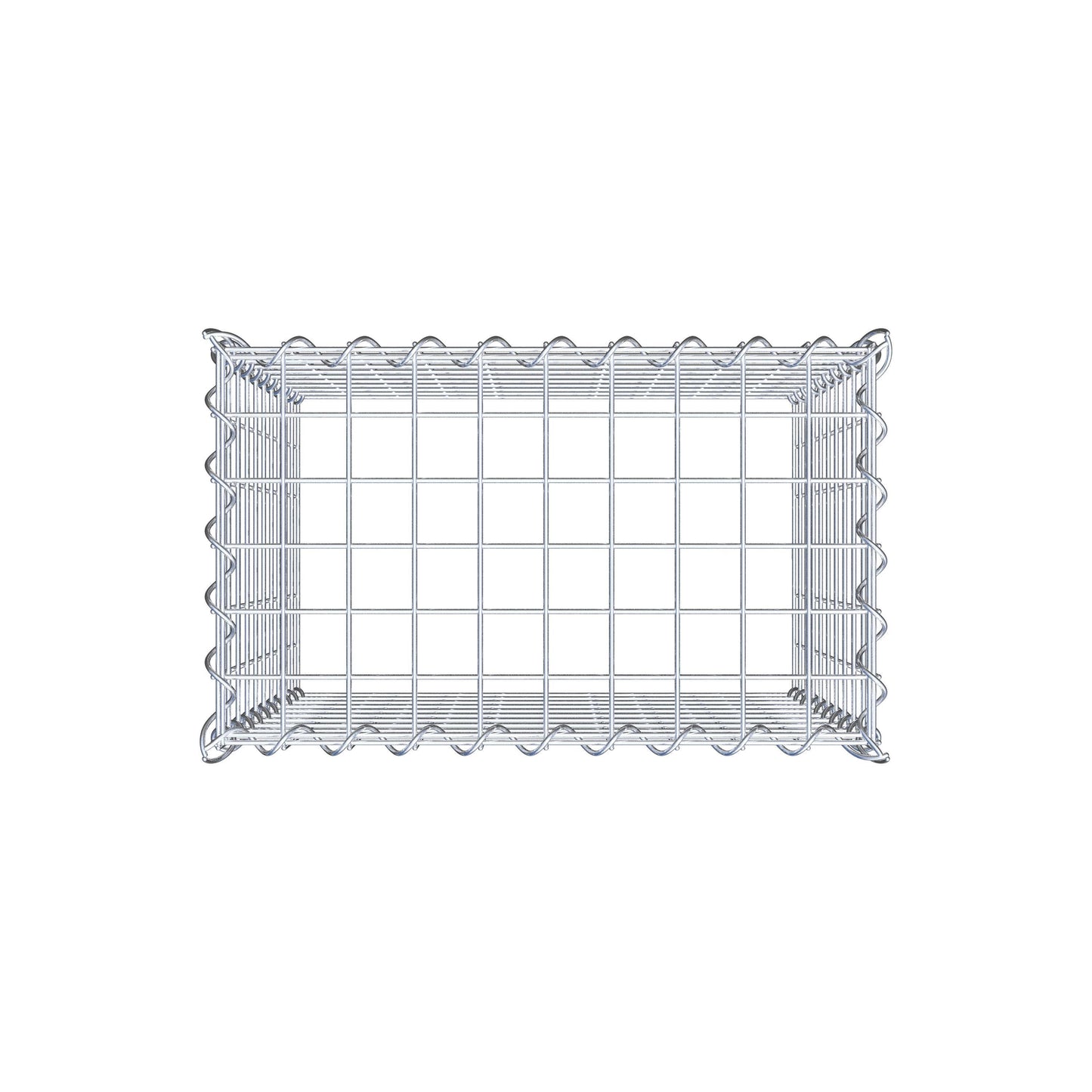 Extra gabion typ 3 50 cm x 50 cm x 30 cm (L x H x D), maskstorlek 5 cm x 5 cm, spiral