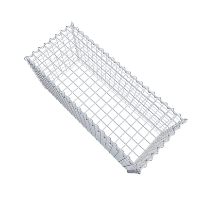 Grown-on gabion type 3 100 cm x 50 cm x 40 cm (L x H x D), mesh size 5 cm x 5 cm, spiral
