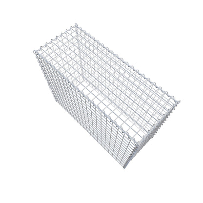 Gabion rapporté type 3 100 cm x 80 cm x 40 cm (L x H x P), mailles 5 cm x 5 cm, spirale