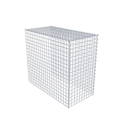 Opvokset gabion type 4 100 cm x 90 cm x 50 cm (L x H x D), maskestørrelse 5 cm x 5 cm, spiral