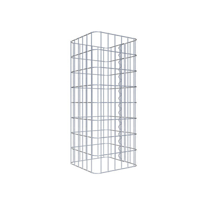 Gabion column square 32 cm x 32 cm, 80 cm height, MW 5 cm x 10 cm