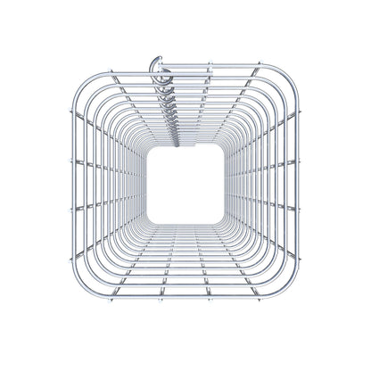 Gabionsøjle firkantet 22 cm x 22 cm, 80 cm højde, MW 5 cm x 5 cm