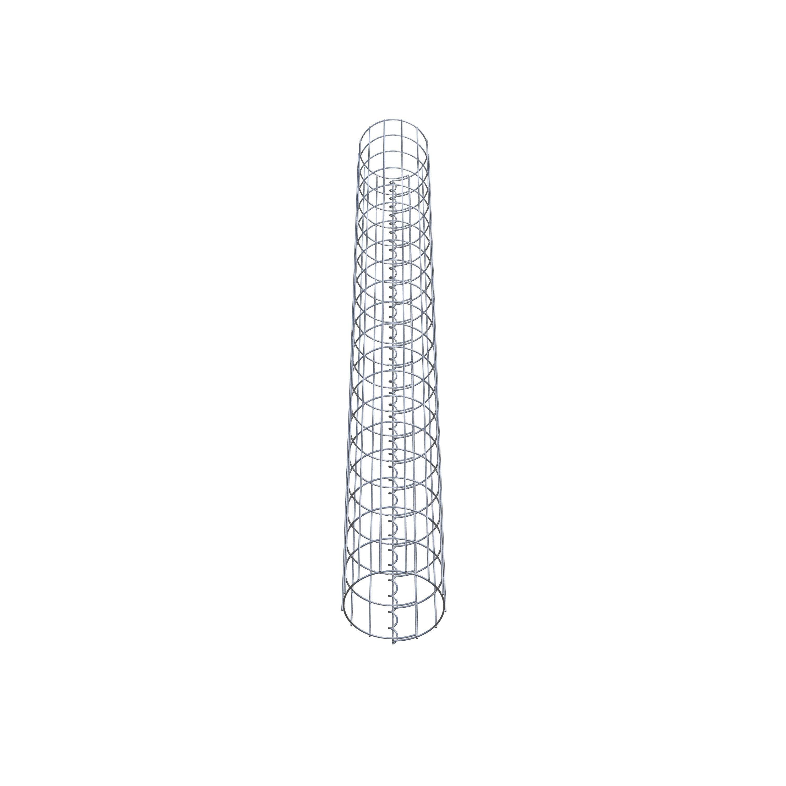 Gabion column diameter 22 cm, MW 5 x 10 cm round