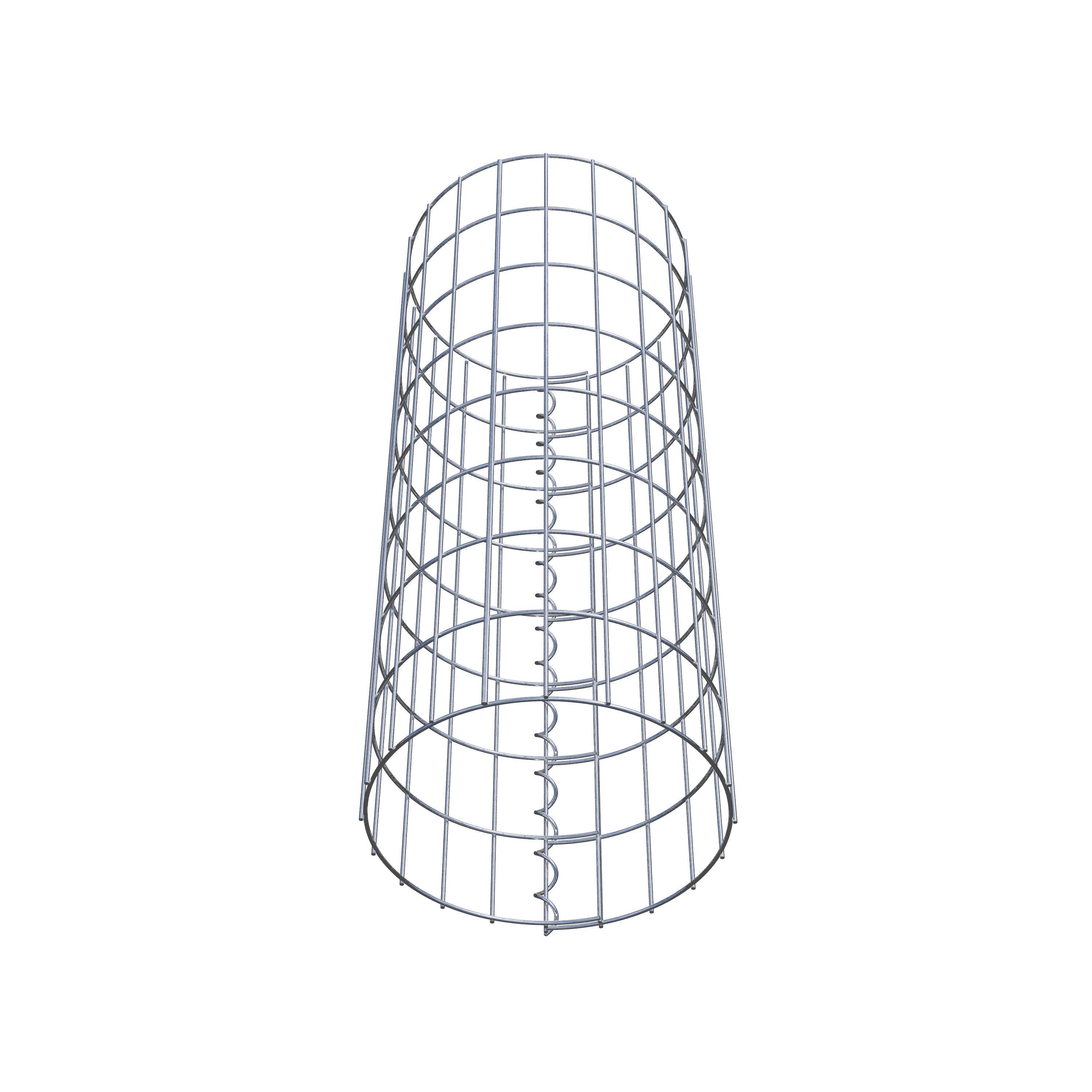 Gabionsøjle diameter 32 cm, MW 5 x 10 cm rund