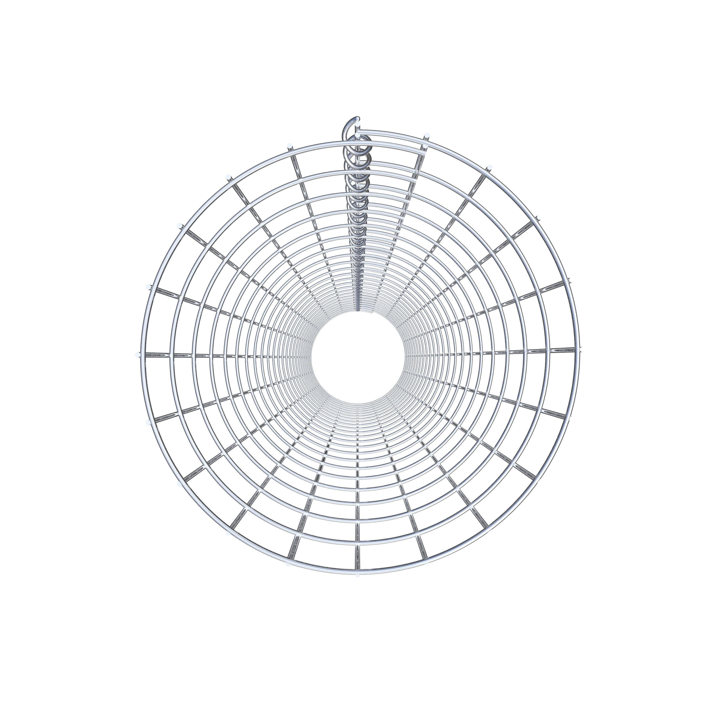 Gabionsøjle diameter 32 cm, MW 5 x 10 cm rund
