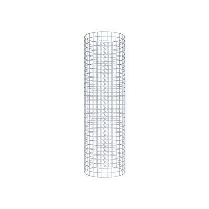 Gabionsøjle ca. 47 cm diameter, 160 cm højde, maskestørrelse 5 cm x 5 cm