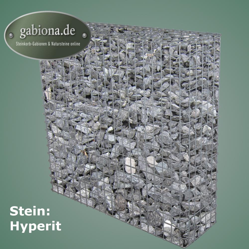 Gabião galvanizado a quente 102 cm x 102 cm x 32 cm, malhagem 5 cm x 5 cm, totalmente soldado