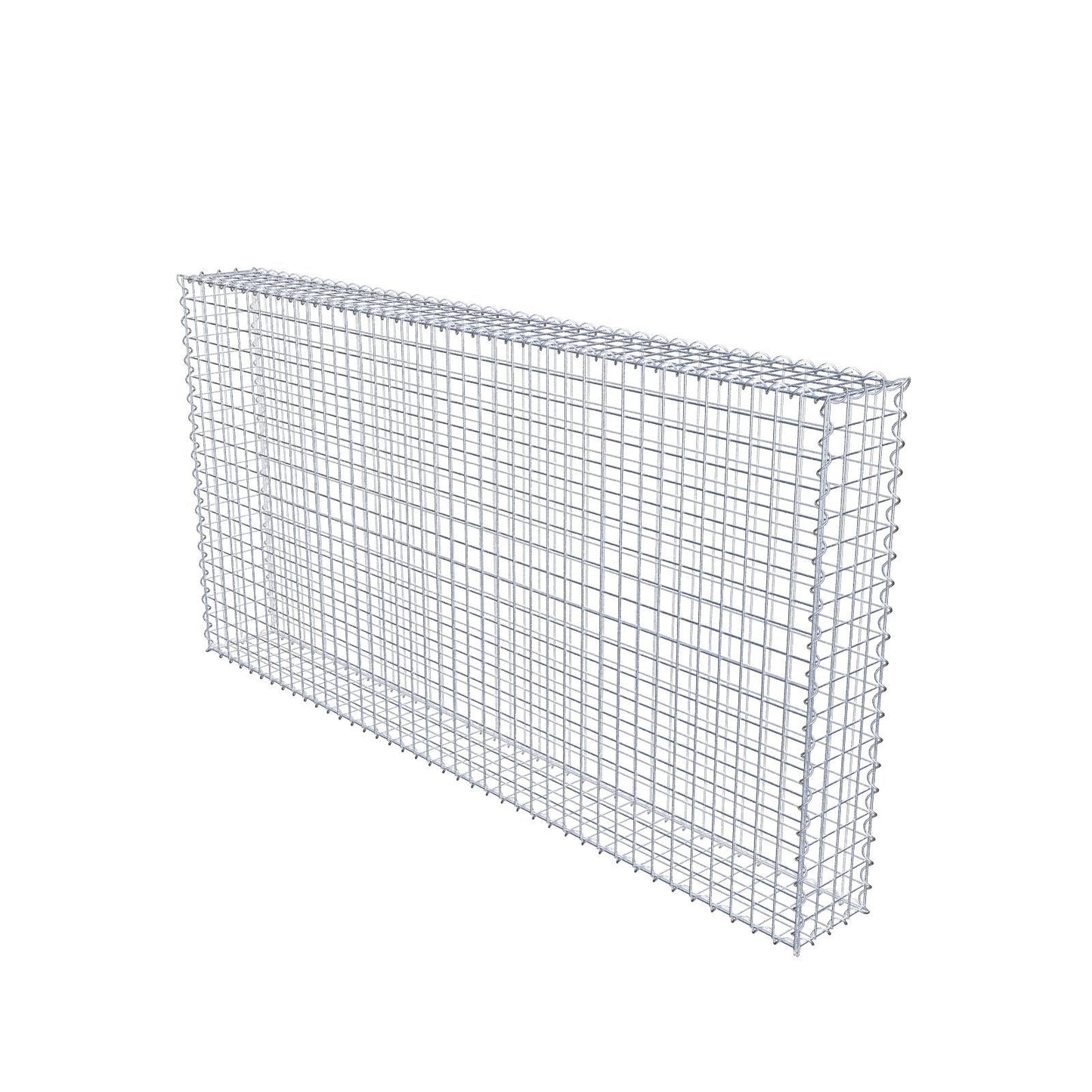 Gabion 200 cm x 100 cm x 20 cm (L x H x P), mailles 5 cm x 5 cm, spirale