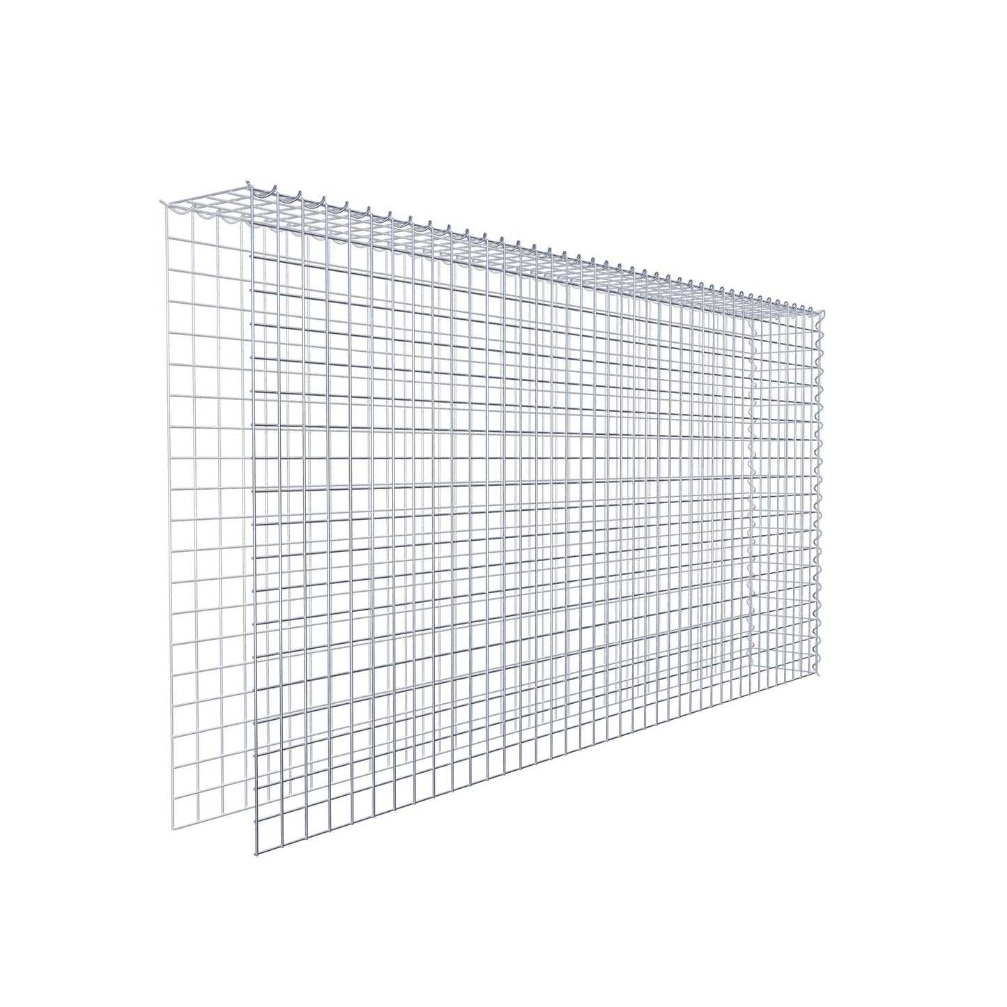 Gavión adicional tipo 4 200 cm x 100 cm x 20 cm (L x A x P), malla 5 cm x 5 cm, en espiral