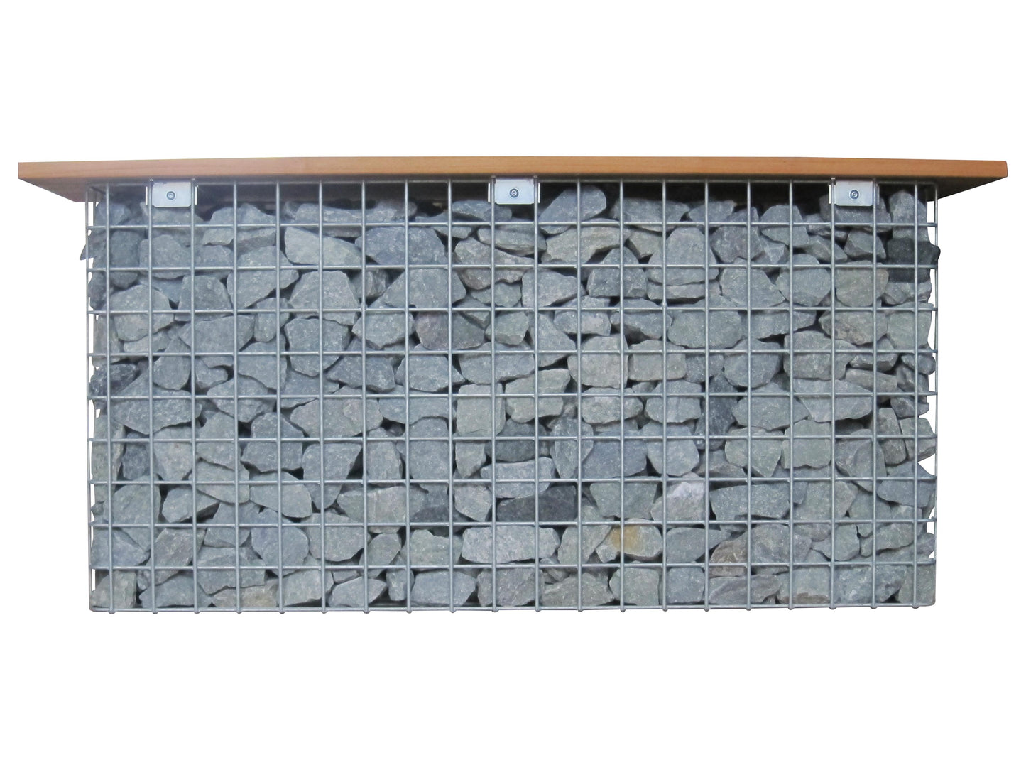 Tuinbank 102 x 50 x 32 cm TEAK MW 5 x 5 cm, thermisch verzinkt