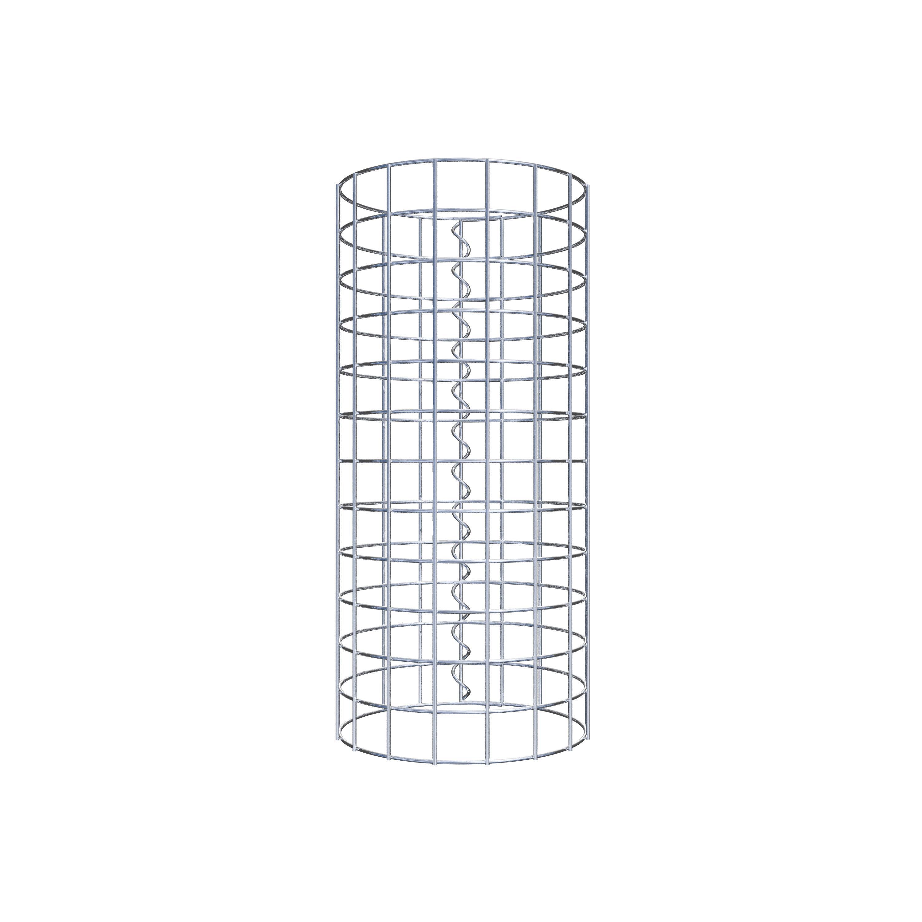 Colonna di gabbioni diametro 27 cm MW 5 x 5 cm rotonda