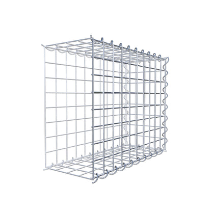 Extra gabion typ 2 50 cm x 40 cm x 20 cm (L x H x D), maskstorlek 5 cm x 5 cm, spiral