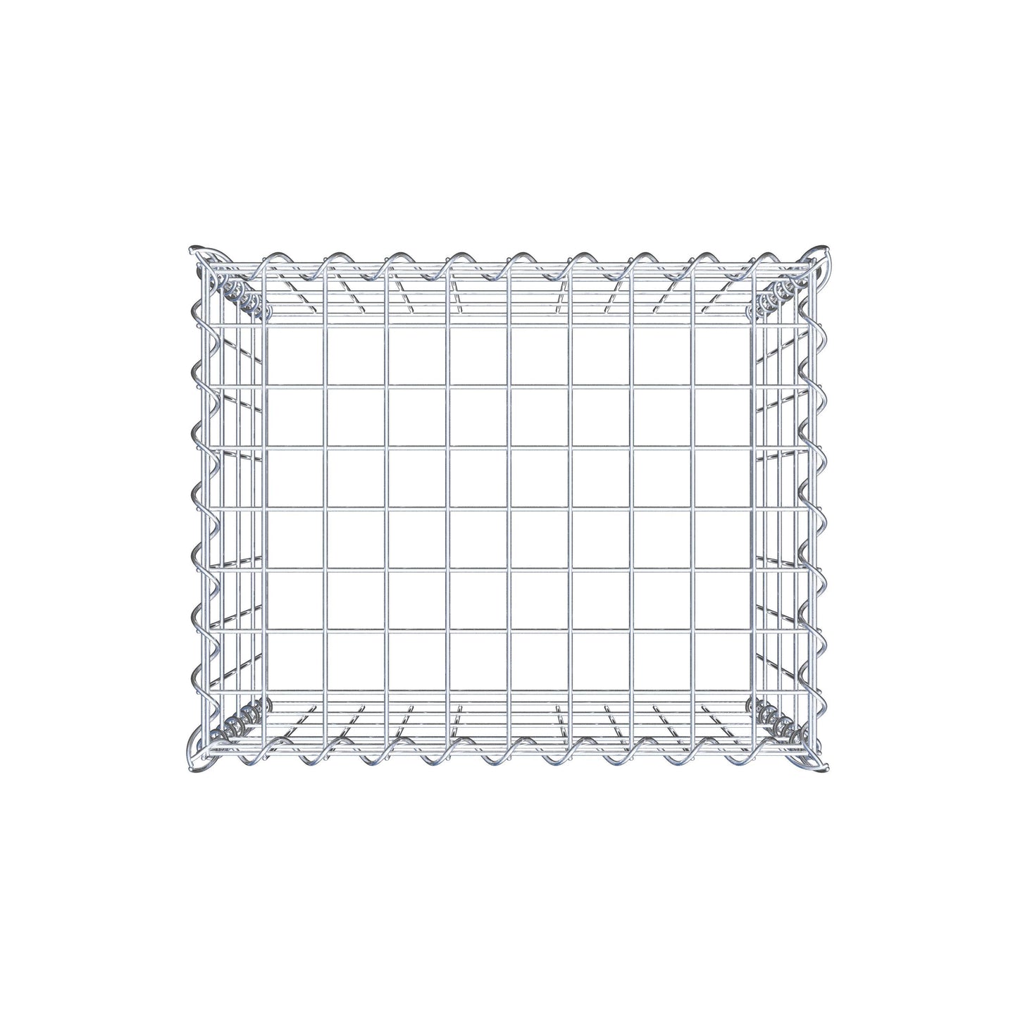 Gavión adicional tipo 3 50 cm x 40 cm x 40 cm (L x A x P), malla 5 cm x 10 cm, en espiral