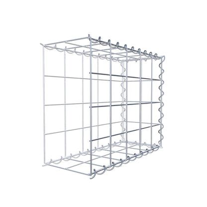Gabion rapporté type 2 50 cm x 40 cm x 20 cm (L x H x P), mailles 10 cm x 10 cm, spirale