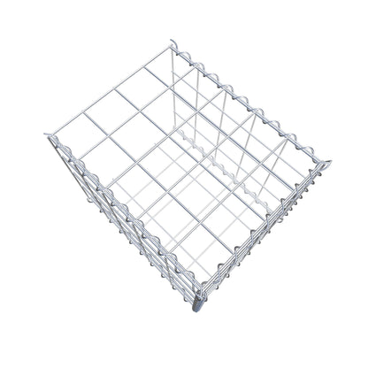 Anbaugabione Typ 2 50 cm x 40 cm x 40 cm (L x H x T), Maschenweite 10 cm x 10 cm, Spirale