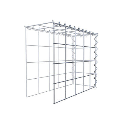 Extra gabion typ 4 50 cm x 40 cm x 20 cm (L x H x D), maskstorlek 10 cm x 10 cm, spiral