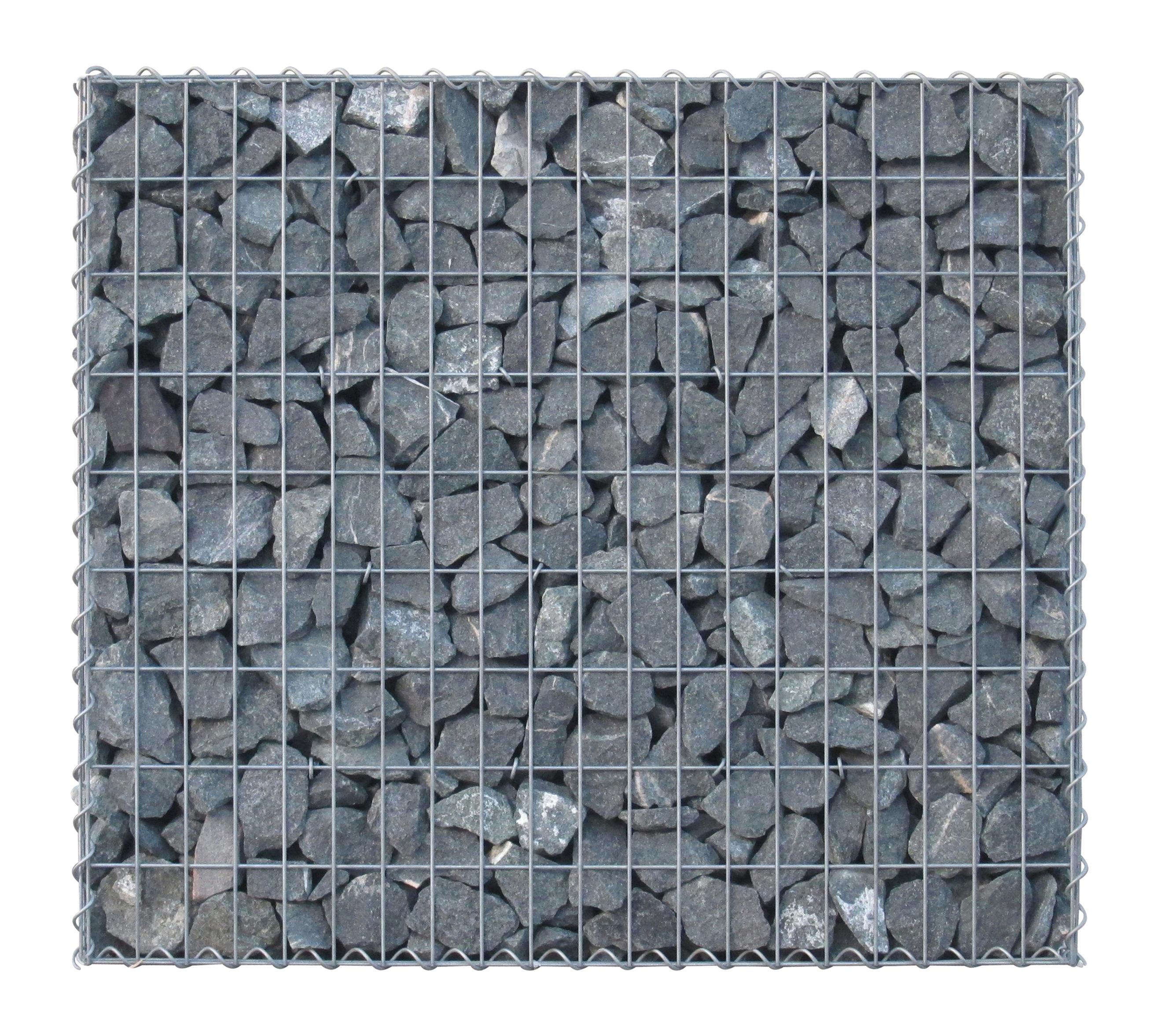 Gabião 100 cm x 90 cm x 30 cm (C x A x P), malhagem 5 cm x 10 cm, espiral