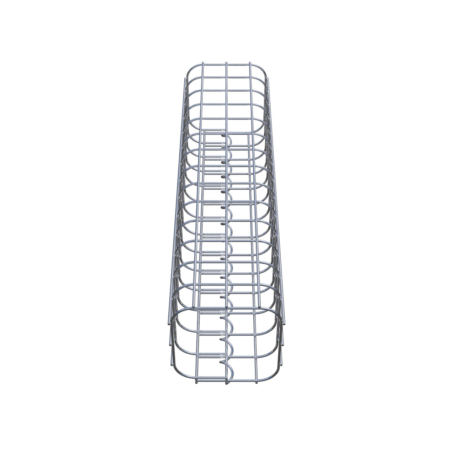Gabionsøjle 17 x 17 cm, MW 5 x 5 cm kvadratisk