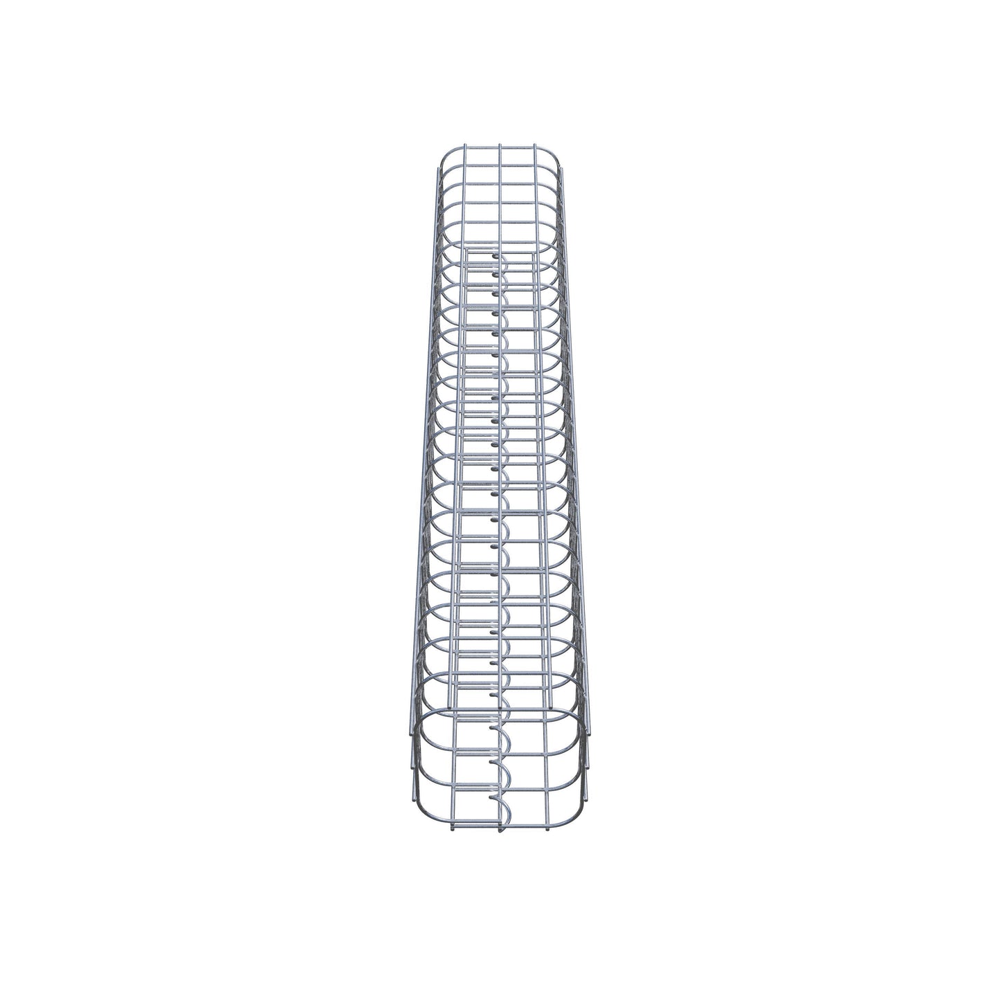 Gabionsøjle 17 x 17 cm, MW 5 x 5 cm kvadratisk