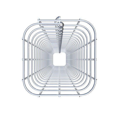 Gabionsøjle 17 x 17 cm, MW 5 x 5 cm kvadratisk