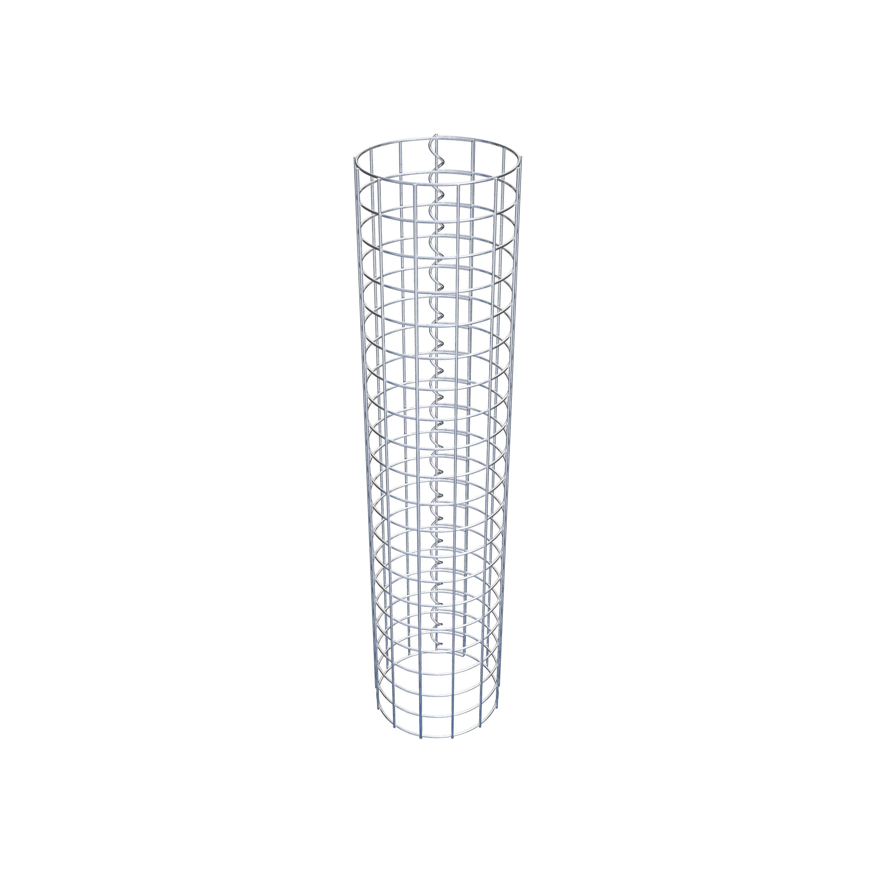 Gabionensäule Durchmesser 22 cm MW 5 x 5 cm rund