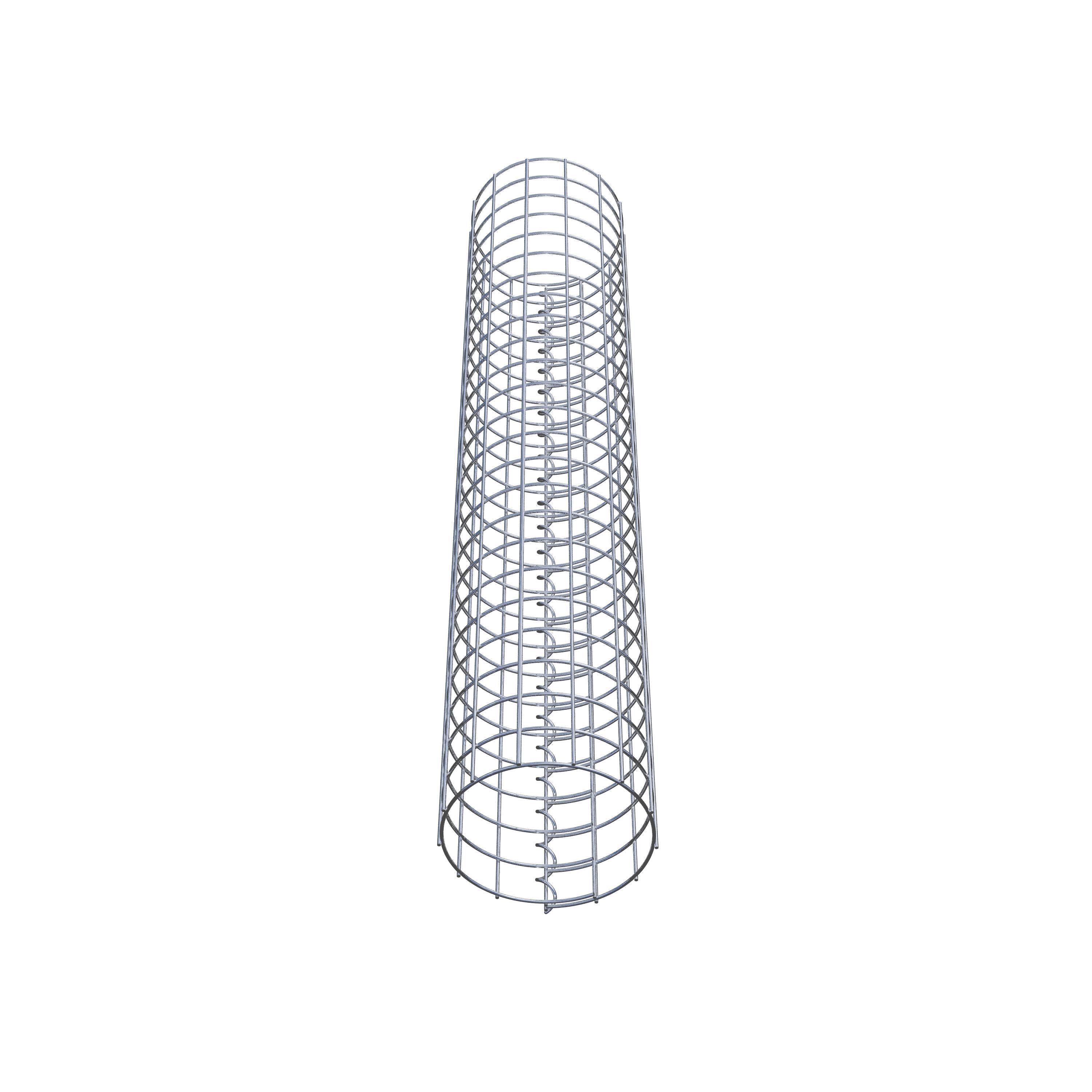 Gabionensäule Durchmesser 22 cm MW 5 x 5 cm rund