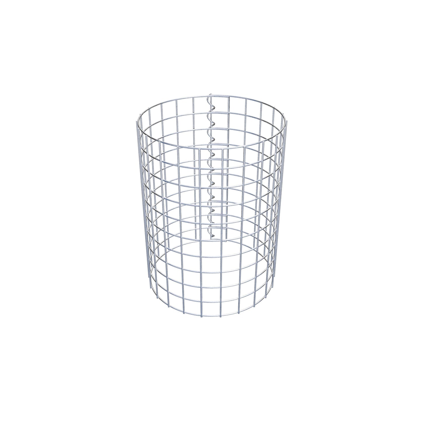 Coluna de gabião diâmetro 37 cm MW 5 x 5 cm redondo