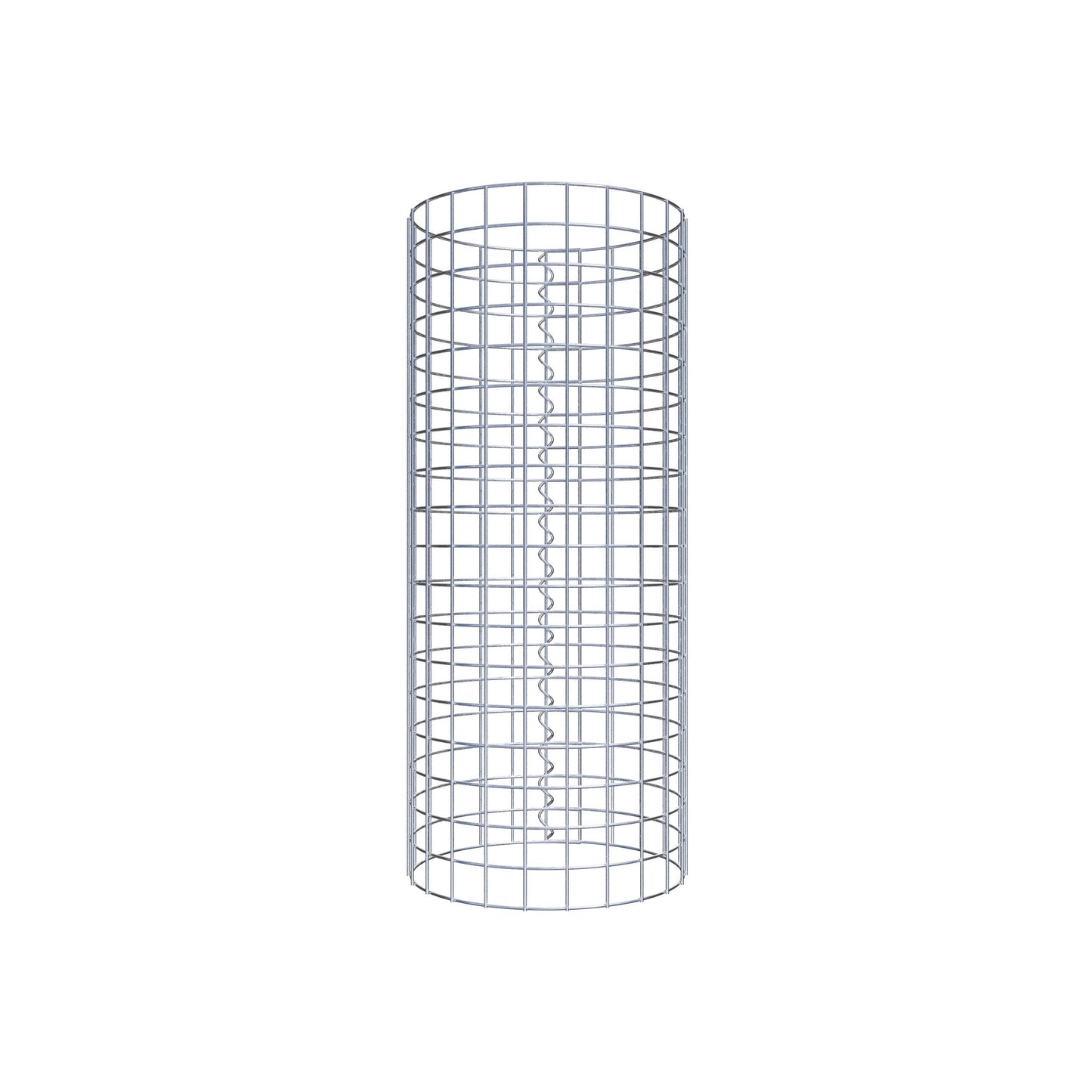 Coluna de gabião diâmetro 37 cm MW 5 x 5 cm redondo