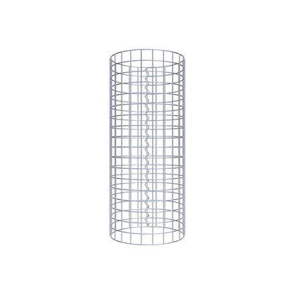 Coluna de gabião diâmetro 37 cm MW 5 x 5 cm redondo
