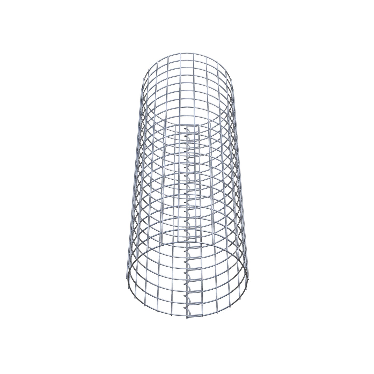 Coluna de gabião diâmetro 37 cm MW 5 x 5 cm redondo