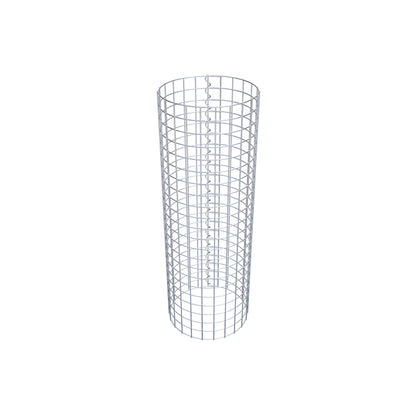 Coluna de gabião diâmetro 37 cm MW 5 x 5 cm redondo