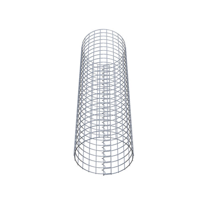 Coluna de gabião diâmetro 37 cm MW 5 x 5 cm redondo