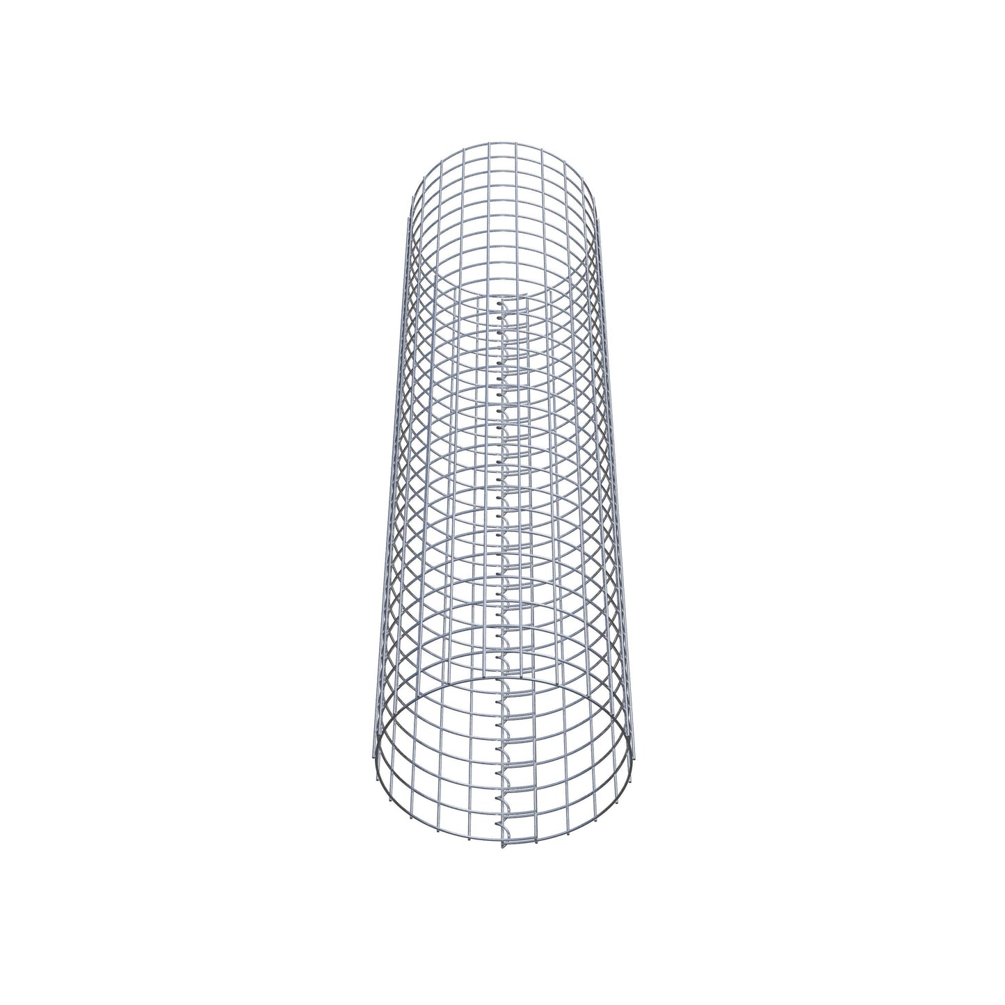Coluna de gabião diâmetro 37 cm MW 5 x 5 cm redondo